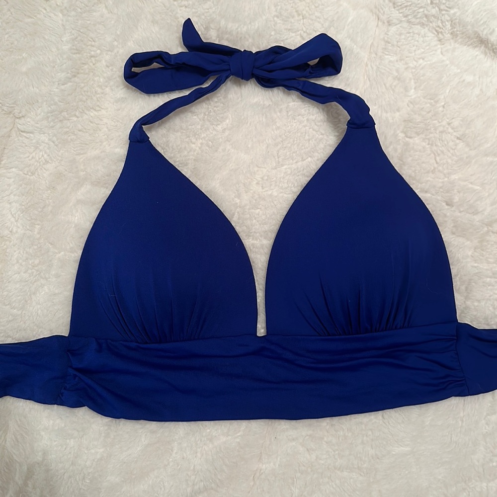Royal Blue Bikini Top